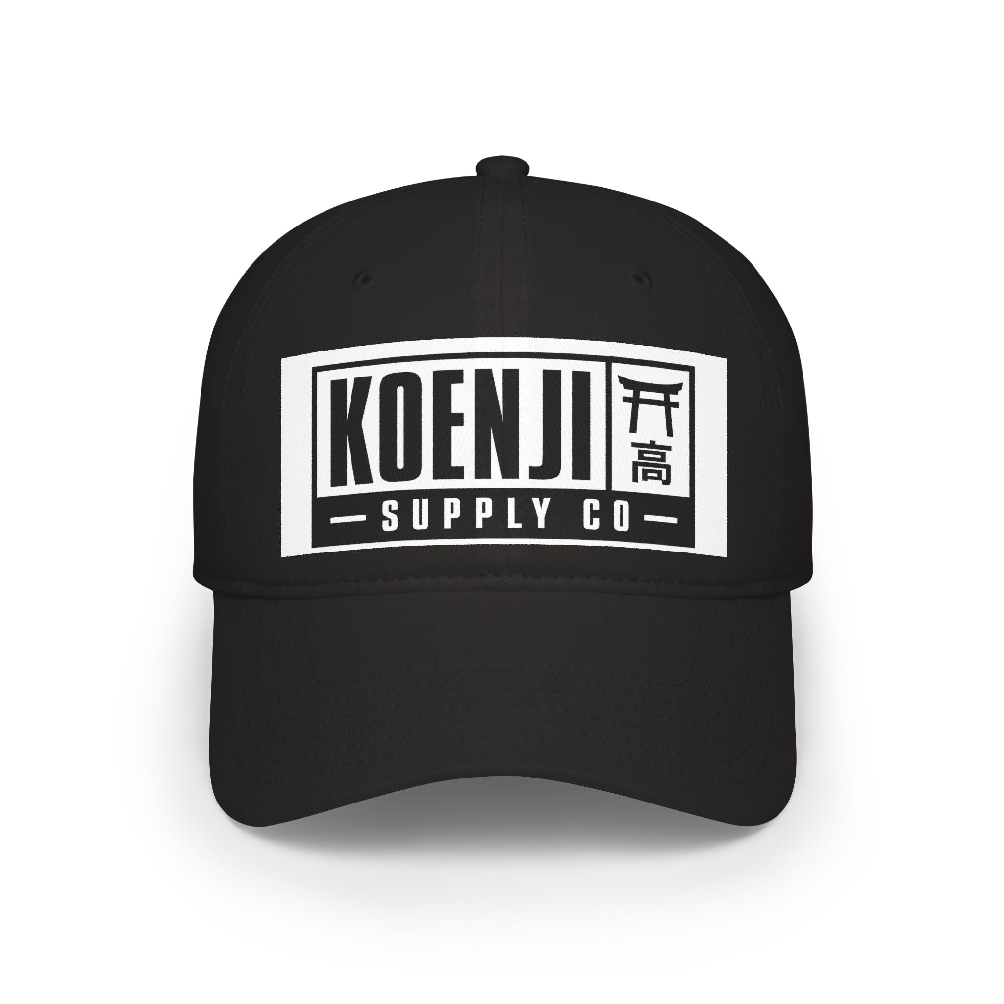 Koenji Supply Co. Low Profile Baseball Cap — Japanese Streetwear Patch Hat