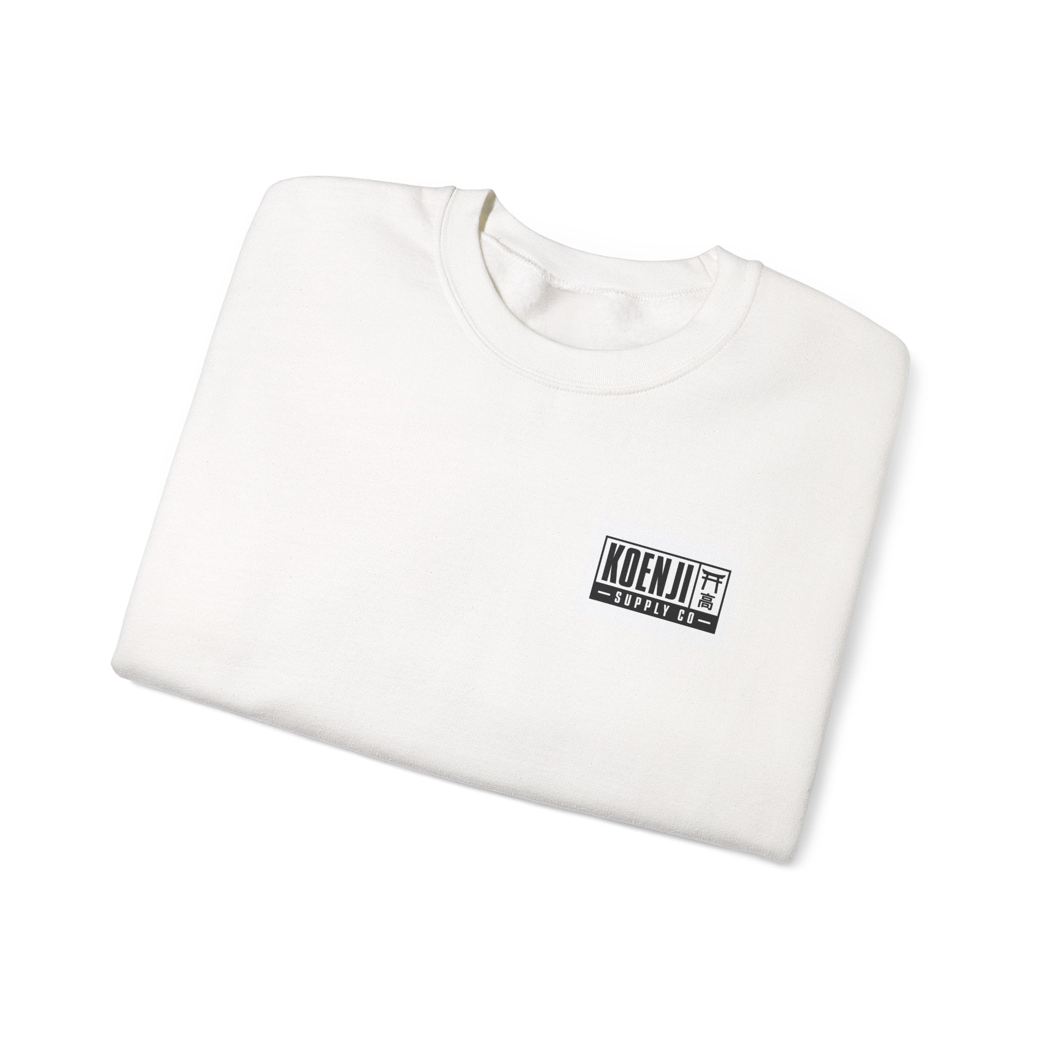 Tokyo Kabukicho Streetwear Crewneck Sweatshirt — Graphic Geisha Back Print